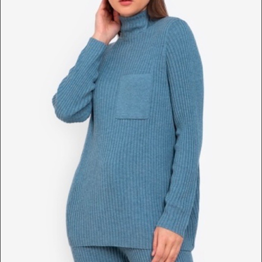 ✨ NWT ✨ Harlan + Holden Rib Turtle Mend L Top - size XS / 36